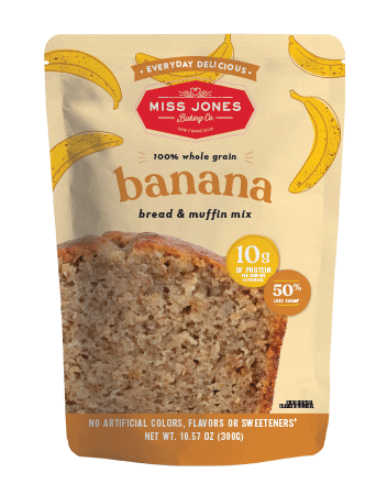 missjonesbakes banana bread less sugar baking mix bakers gonna bake Sticker