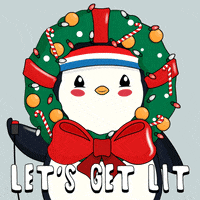 Merry Christmas GIF by Pudgy Penguins