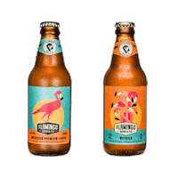 Sticker by Flamingo Beer