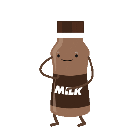 Happy Chocolate Milk Sticker by got milk