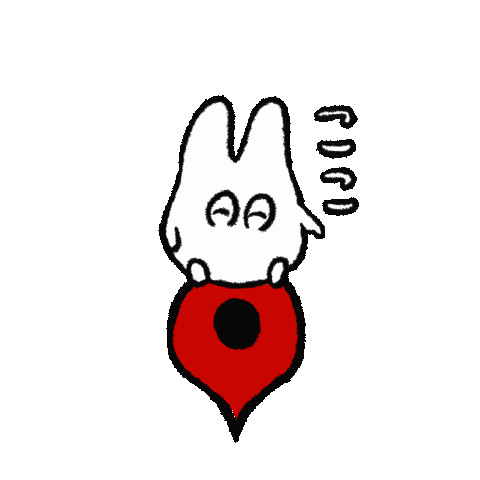 mikasan_mika here map ここ address Sticker