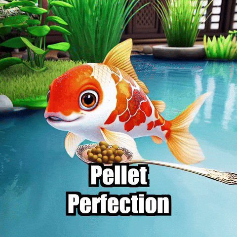Koi Fish Pet Care GIF by TheConfishius