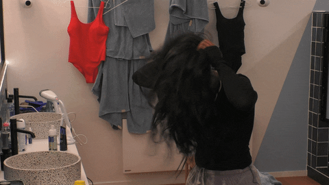 Hair Getting Ready GIF by Big Brother 2021