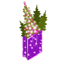 Christmas Tree Love Sticker