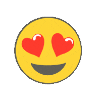 Emoji Heart Eyes Sticker by SMDayTampaBay