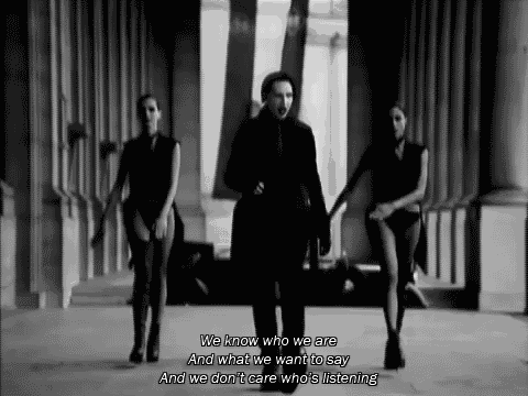 marilyn manson GIF