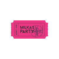 Party Ticket Sticker by kismetbymilka