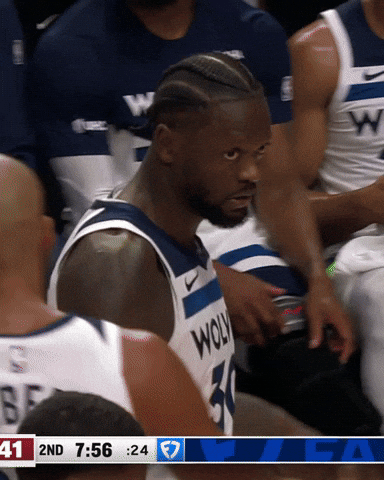 Nba Juliusrandle GIF by Minnesota Timberwolves