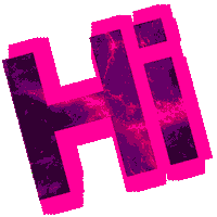 Flashback Hello Sticker