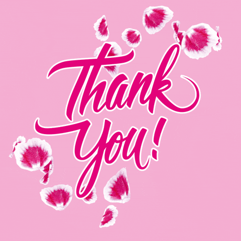 Dekuji Thank You GIF by Pink Kisses