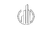 InmobiliariaMVD logo blanco trazo inmobiliariamvd Sticker