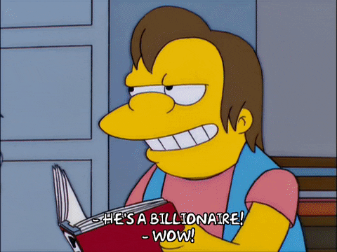 happy bart simpson GIF
