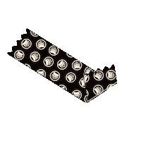 Bear Paw Pattern Sticker by Muskoka Bear Wear