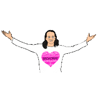 valentine theater Sticker by Broadway.com