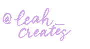 Leahcreates Sticker