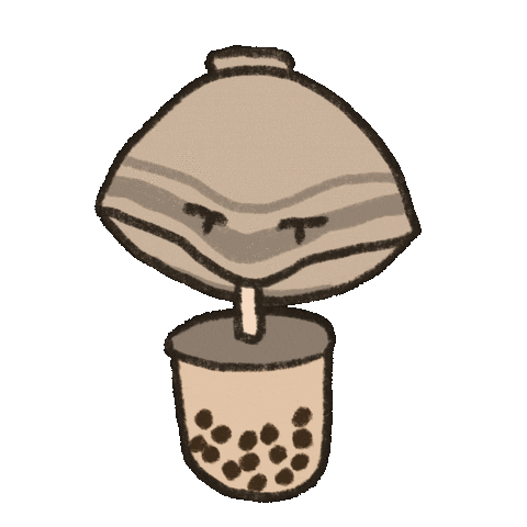 Bubble Tea 蛤 Sticker