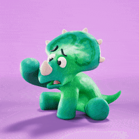 Confused 3D GIF by Claynosaurz