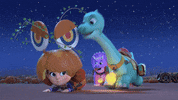 Trick Or Treat Halloween GIF by Dino Ranch