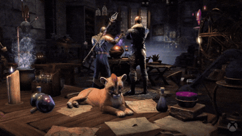 Scared The Elder Scrolls Online GIF by Xbox