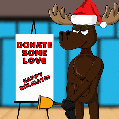 DoYouMoose giphyupload love christmas winter GIF