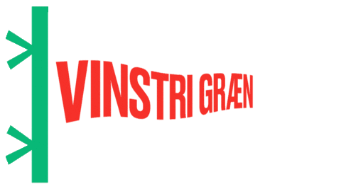 Vinstrigraen giphyupload vg flagg fani Sticker