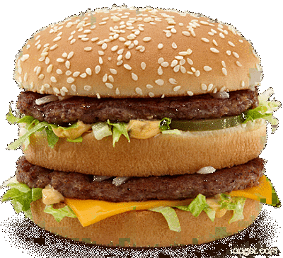 big mac burger GIF