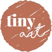 TinyArt giphyupload tinyart tinyartprints tinyartmainz Sticker