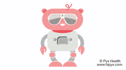Pyx_Health dance dancing space robot GIF