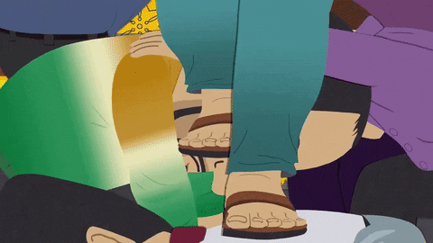 sad scared GIF by South Park 