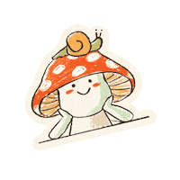 Happy Mushroom Sticker by Passion Planner