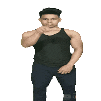 Getssupport reaction look man boy Sticker