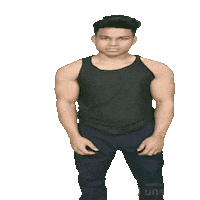 Getssupport reaction fun man boy Sticker