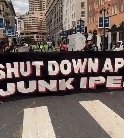 Protesters Attempt to Block Entrance to APEC Trade Summit