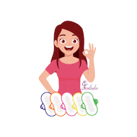 femelinda eco pad pads menstrual Sticker