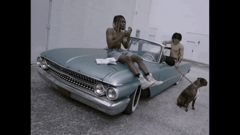 Music Video Smoking GIF by whiterosemoxie