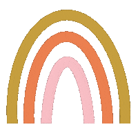 Rainbow Boho Sticker