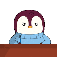 Thinking Imagine Sticker by Pudgy Penguins