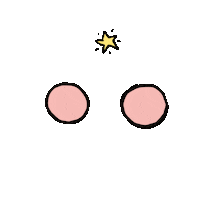 Star Face Sticker by HAMTARINA
