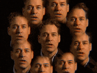 Confused This And That GIF by GIPHY IRL