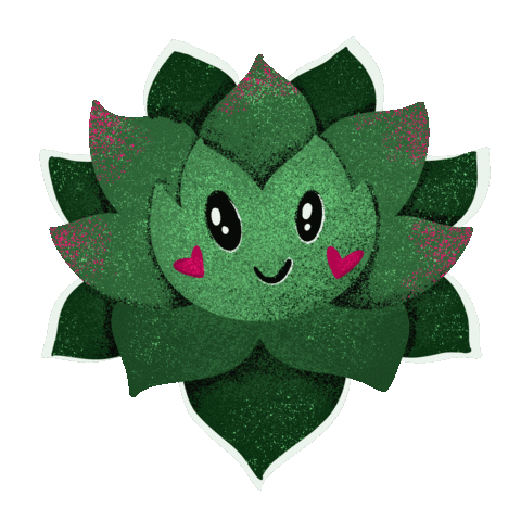 Flower Cactus Sticker