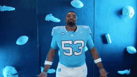 Excited Lets Go GIF by UNC Tar Heels