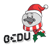 new year christmas Sticker by BEDU