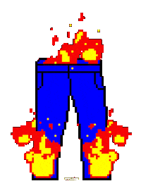 Artificial Intelligence Fire Sticker by PEEKASSO