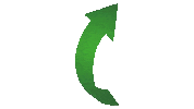 moter__coruna new green neon arrow Sticker