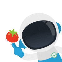 Space Astronaut Sticker by Fourdesire