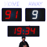 9 Away Sticker