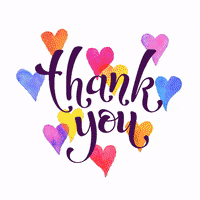 Gratitude Hearts GIF by Greetings Island