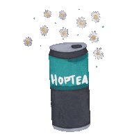 Hoptea tea calm hoptea hoplark Sticker