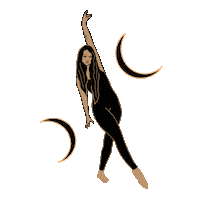 Dance Energy Sticker by Rhianna Moon