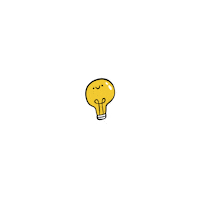 Luz Lampada Sticker by Fonte Criativa